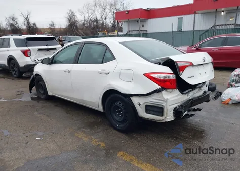 2015 Toyota Corolla Le from USA, damaged, VIN 2T1BURHE2FC452631